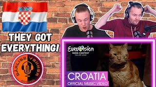 EUROVISION CROATIA *Reaction* Baby Lasagna - "Rim Tim Tagi Dim" Croatia Official Music Video