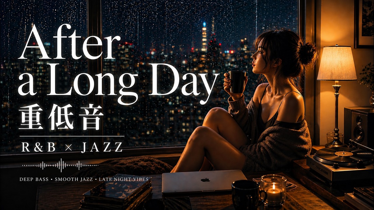 重低音 R&B × JAZZ｜長い一日のあと、心を休ませる夜