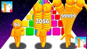 Top Video TikTok Gameplay Satisfying Mobile Game Max Levels: Long Neck Run, Merge Balls 2048 ... #2