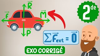 Première Loi De Newton Principe Dinertie - Exercice Corrigé