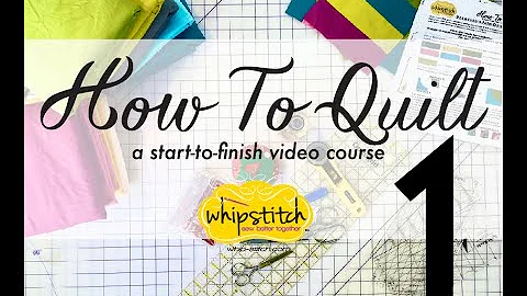 How To Quilt with Deborah Moebes: Episode 1