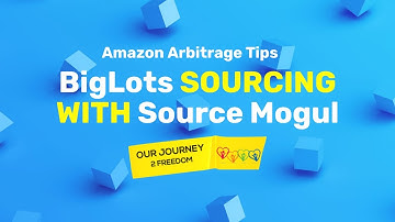 Amazon Arbitrage at Big Lots Using Source Mogul