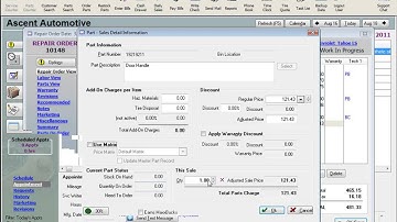 MaxxTraxx Auto Shop Software Lessons - Parts Price Matrix Video Review