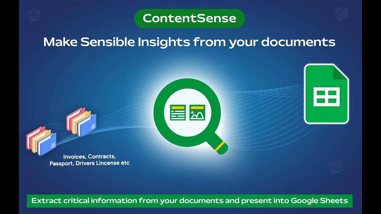ContentSense - Make sensible insights from your documents. - YouTube