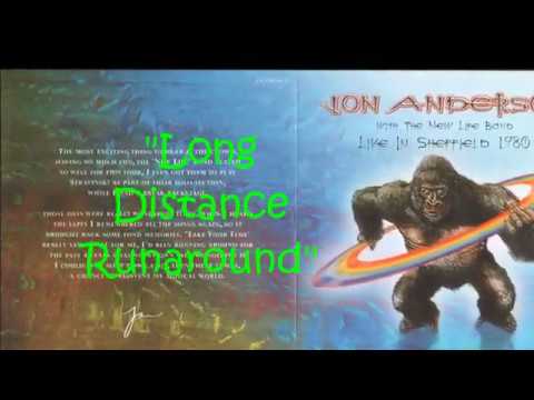 Jon Anderson "Long Distance Runaround" Live Sheffield ' 80 with  The New Life Band-