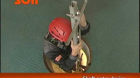 Miller Söll GlideLoc Vertical Rail Lifeline Ladder