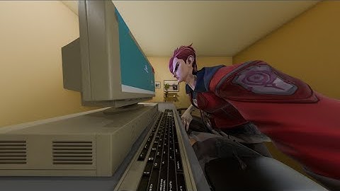 Vi from arcane uses Computer for the frist time [BLENDER ANIMATION]