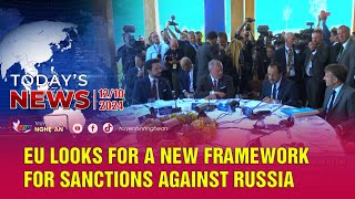 Today's News - 12\/10\/2024: EU looks for a new framework for sanctions against Russia
