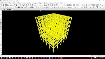 sap2000 design office steel structure building 02