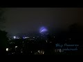 Pokaz dronów Gdynia Drone Light Show luty 2024, widok z góry, Kamienna Góra.