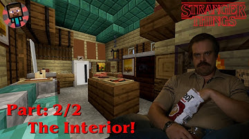 How to build Hoppers Trailer from Stranger Things in Minecraft!! Part: 2/2