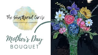 Mother's Day Bouquet (Glass & Resin Art Tutorial)