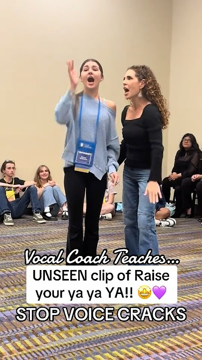 UNSEEN clip of VIRAL Raise your Ya Ya YA!!! #voicecrack