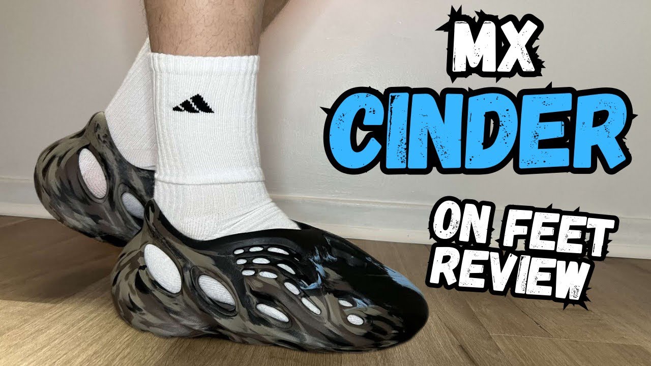 YEEZY FOAM RUNNER MX CINDER | REVIEW, ON-FOOT, & SIZING - YouTube