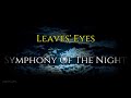 Leaves&#39; Eyes - Symphony of the night (Lyrics / Letra)