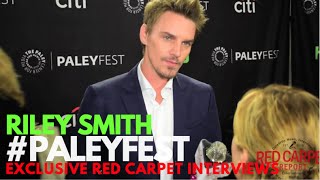 Famous Riley Smith interviewed at PaleyFest Fall Preview 2016 for CW’s Frequency #PaleyFest Profile