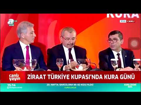 Ziraat Türkiye Kupası Kura Çekimi Şok Konuşma ( Sivası Çekme )