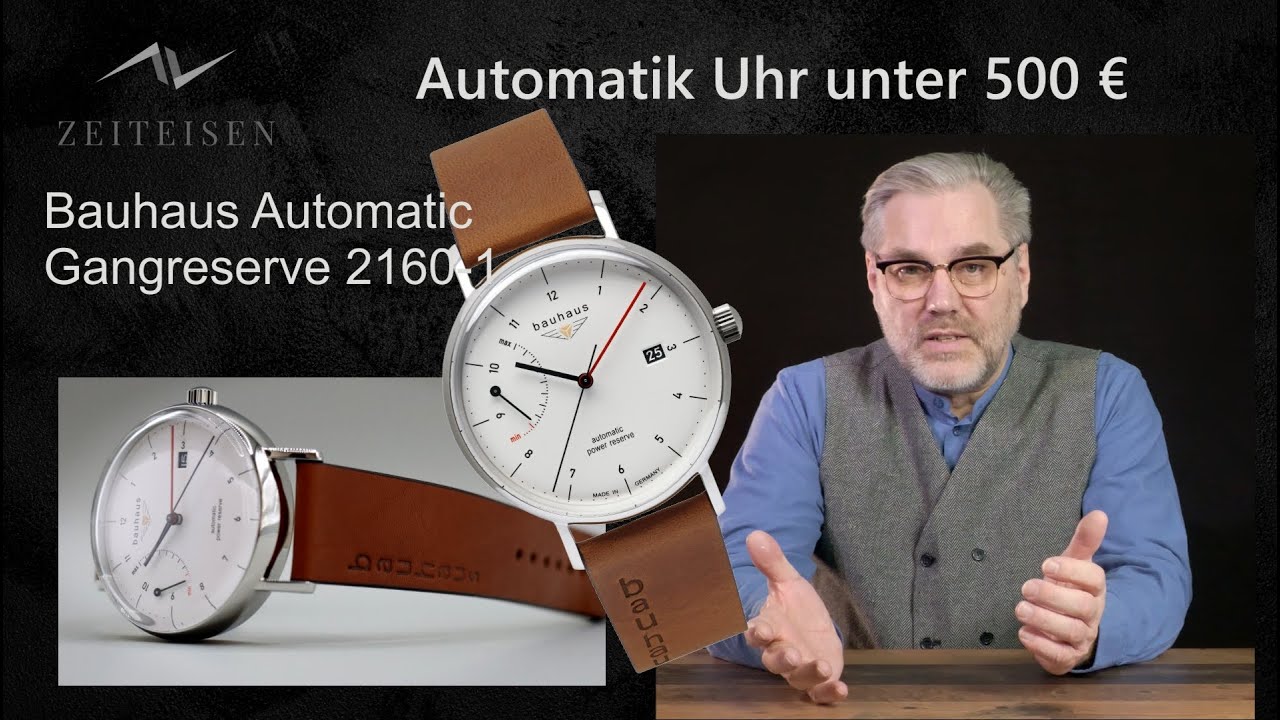 Eine schicke Bauhaus Automatik mit Gangresere Anzeige zum hervorragenden Preis