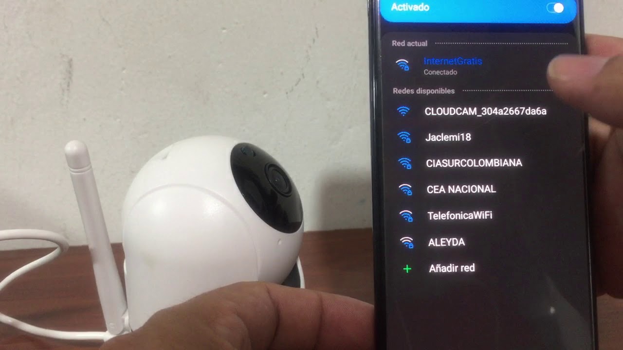 Configuración de cámara IP TV288ZD YouTube