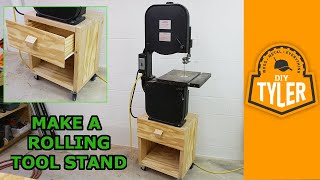 Today I finally got my band saw up and running again! I made a simple, sturdy base with box joints using dimensional lumber and 