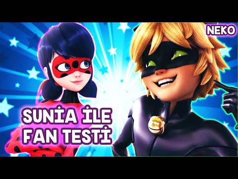 SUNIA İLE MUCİZE FAN TESTİ - SORULARI BİRAZ ZOR BULDU - MUCİZE: UĞUR BÖCEĞİ İLE KARA KEDİ