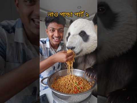 নাও পান্ডা পার্ট ২ 🍜 #aivideo #nawpanda #newvideo #viralaigenerated #viralvideo #youtobeshorts #funn
