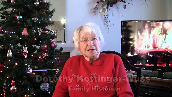 Dorothy Kottinger-Wuss - Kottinger Family History Part 1