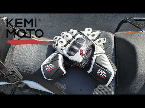 Kemimoto Gauntlet Leather Gloves