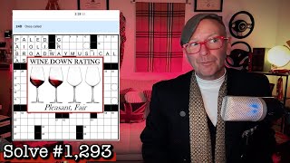 Let's Solve this Clever Little Wednesday NYT Crossword by Joseph Gangi! Let's Wine Down!🍷