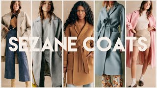 BEST Sezane coats | I tried on and reviewed 10 SEZANE COATS for you