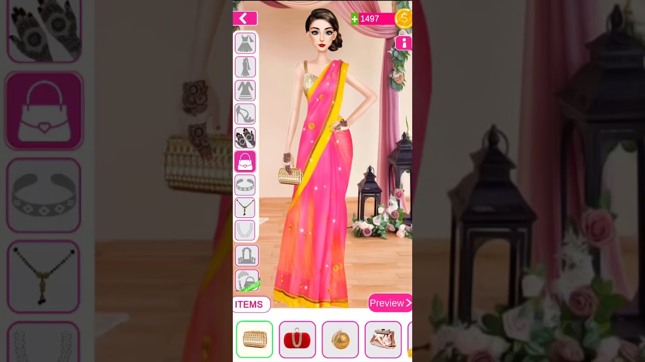 Indian Wedding Stylist - Makeup & Dress up Games - Part 14 - 