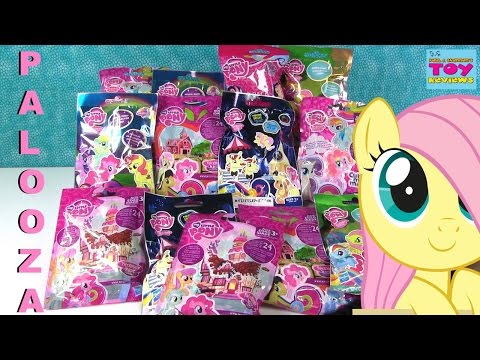 My Little Pony Palooza Blind Bag Opening Wave 8 10 12 14 15 Fashems Squishy Pops | PSToyReviews