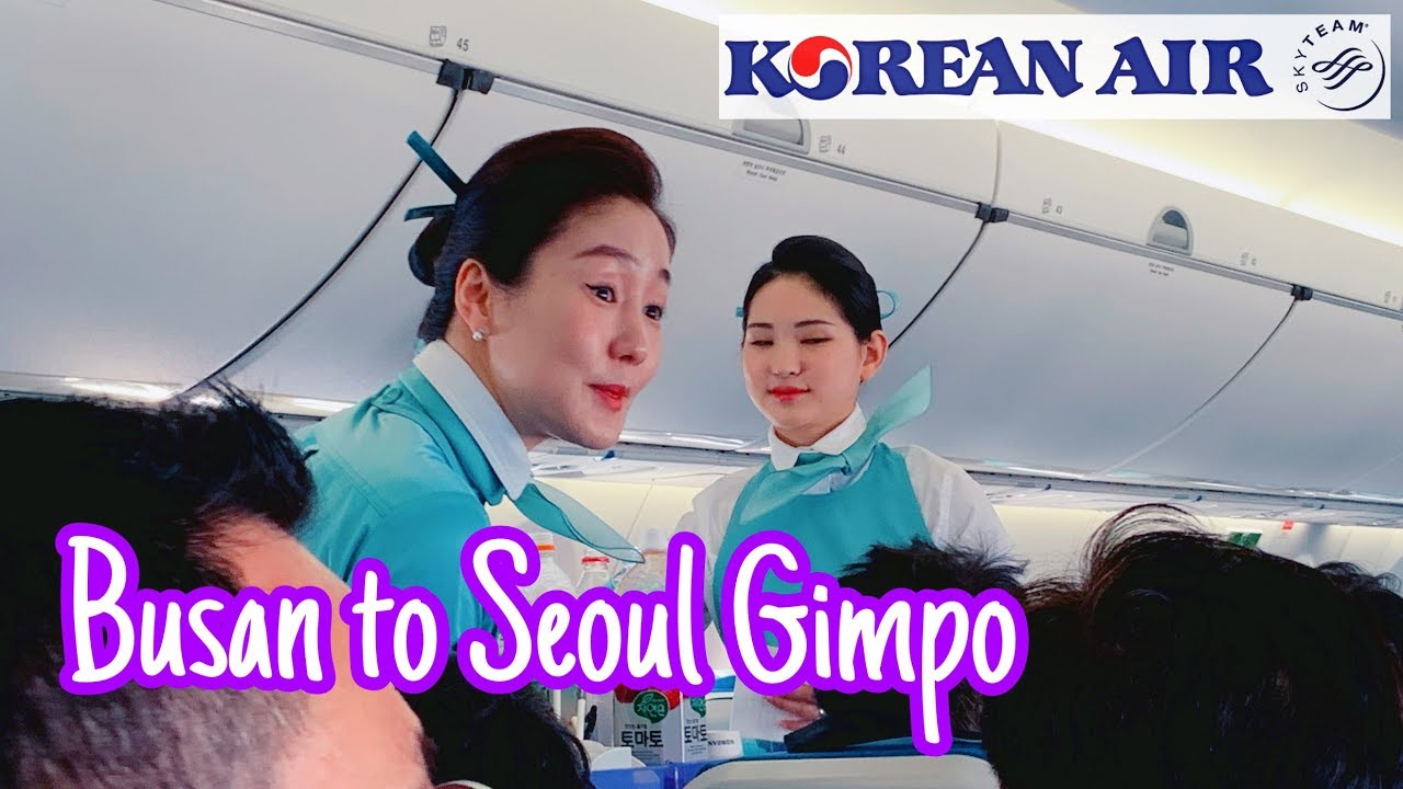 Korean Air Busan to Seoul Gimpo | A220-300