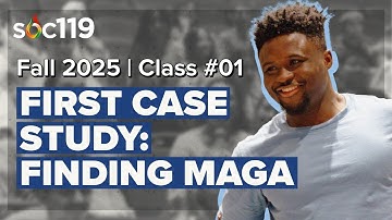 25FA Class #1: My 43rd Year | Info on the Course | First Case Study "Find Someone Who..."