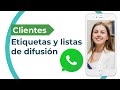 🔥 Como usar etiquetas y listas de difusión con WhatsApp Business ⬆️ OBJETIVO: VENDER MÁS 💰