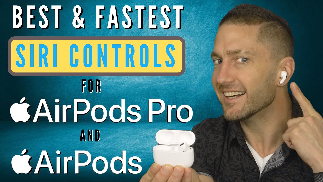 Airpods Best Siri Commands | How to Use Siri with Short Voice Controls (Especially Volume!) - YouTube