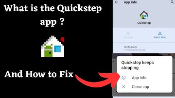 What is quickstep app on android phones | How to fix quickstep stopping error