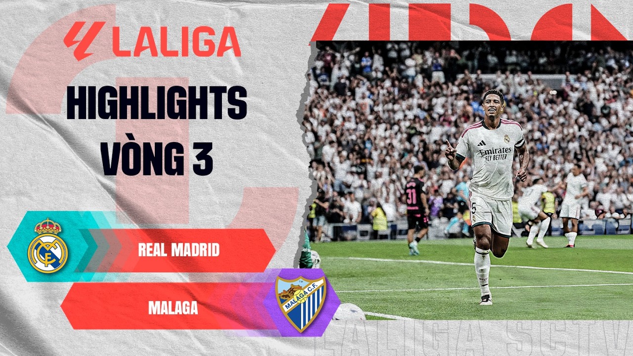 REAL MADRID - MALAGA | CHỈ CÓ THỂ LÀ ĐẲNG CẤP VƯỢT TRỘI | LALIGA EA SPORTS 26/27
