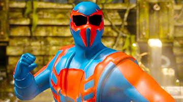 Mortal Kombat XL - Spider-Man 2099 Tremor PC Mod Performs Intro Dialogues Vs All Characters