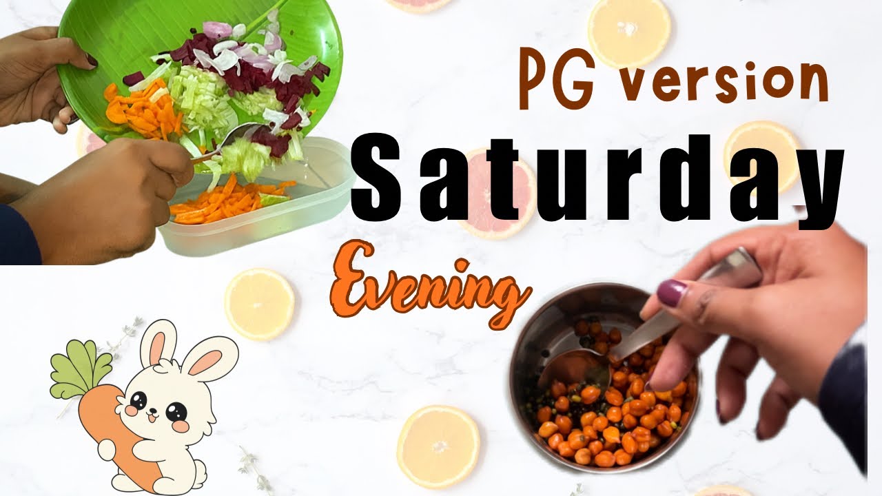 ✨ My Saturday Evening Routine | Intermittent Fasting + Healthy Salad | PG Life✨