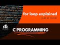 For loop in C