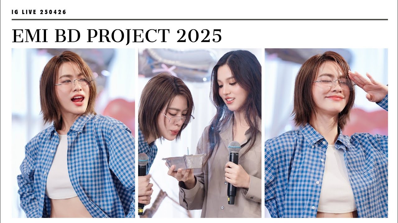 [IG Live] 250426 EMI Birtday Project 2025 #Emiamily #beonnnie #EmiBonnie #EMIBDProject2025