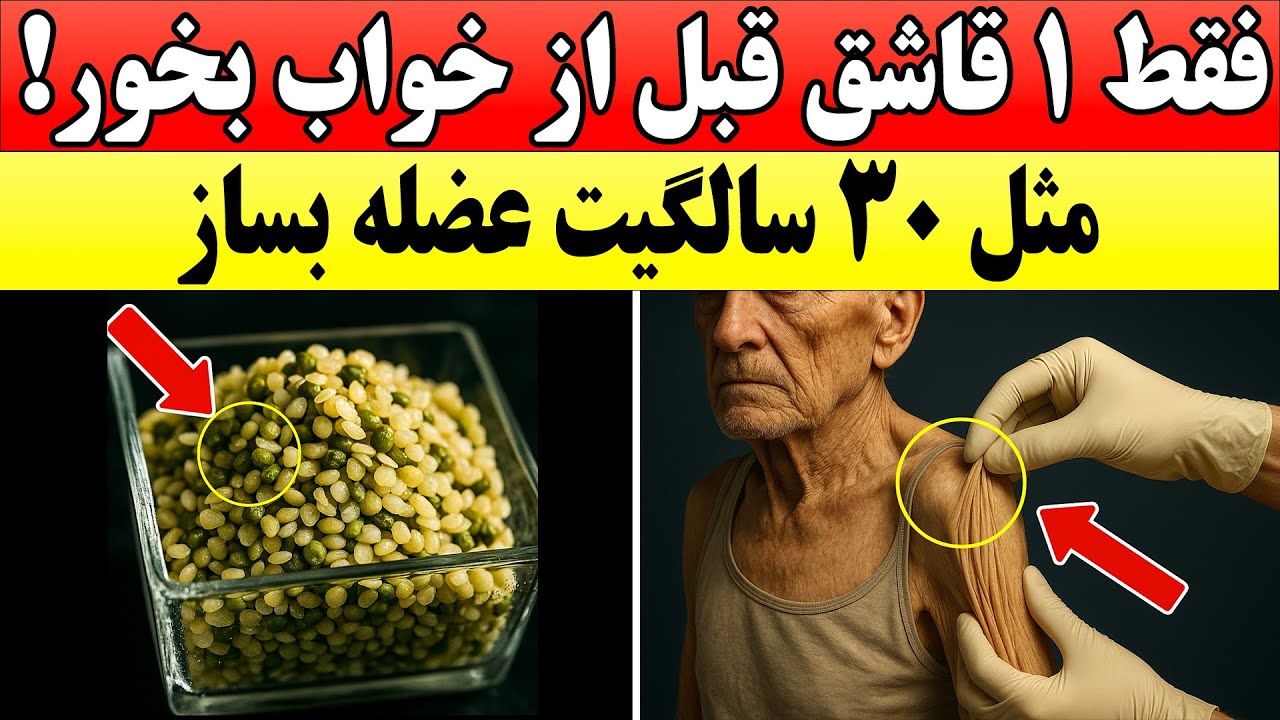 بعد از ۷۰ سالگی هم عضله بسازید، این پروتئین دانه‌ای چند برابر بهتر از تخم‌مرغ عمل می‌کند!