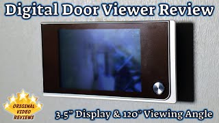 Digital Door Viewer Review (3.5” LCD Display & 120º Viewing Angle) 🚪👀