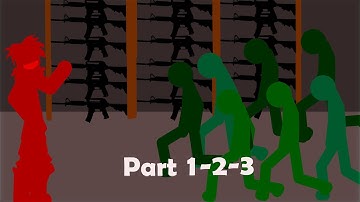 S.W.A.T VS ZOMBIE - PART 1-2-3 -Pivot Animator