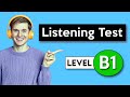 B1 Listening Test | English Listening Test