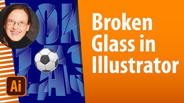 How To Create A Broken Glass Text Effect in Illustrator