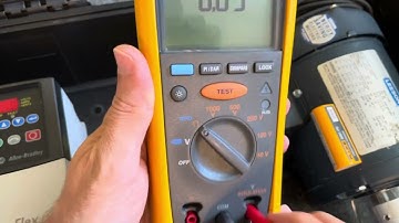 Insulation Testing Fluke-1507 - Fluke Fridays - Episode 106