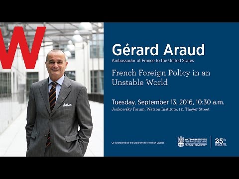 Gérard Araud ─