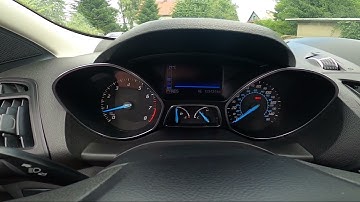 How to Change Units via Speedometer Display in Ford Escape III ( 2013 – 2019 )